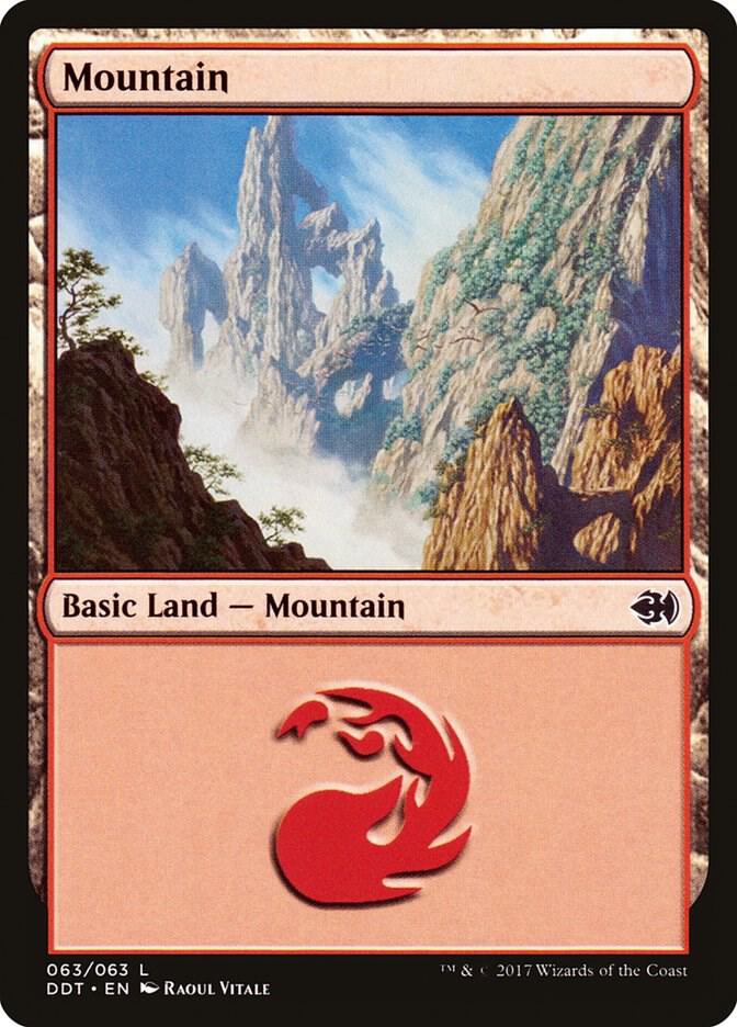 Mountain (063) [Duel Decks: Merfolk vs. Goblins] 63