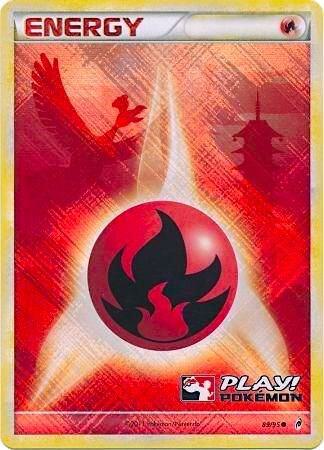 Fire Energy - 89/95 (Play! Pokemon) [League & Championship Cards] 089/095