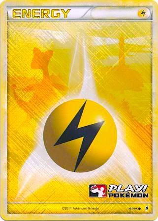Lightning Energy - 91/95 (Play! Pokemon) [League & Championship Cards] 091/095