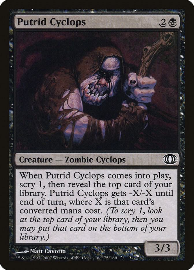 Putrid Cyclops [Future Sight] 75