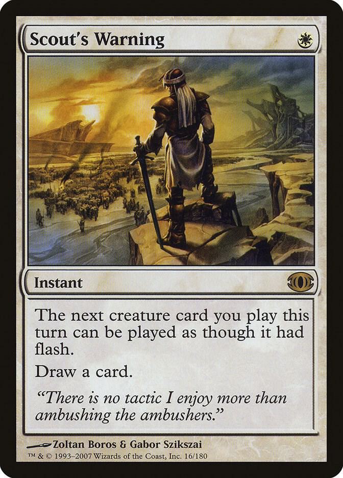 Scout's Warning [Future Sight] 16