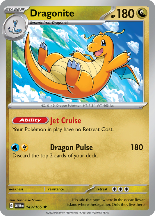 Dragonite - 149/165 151