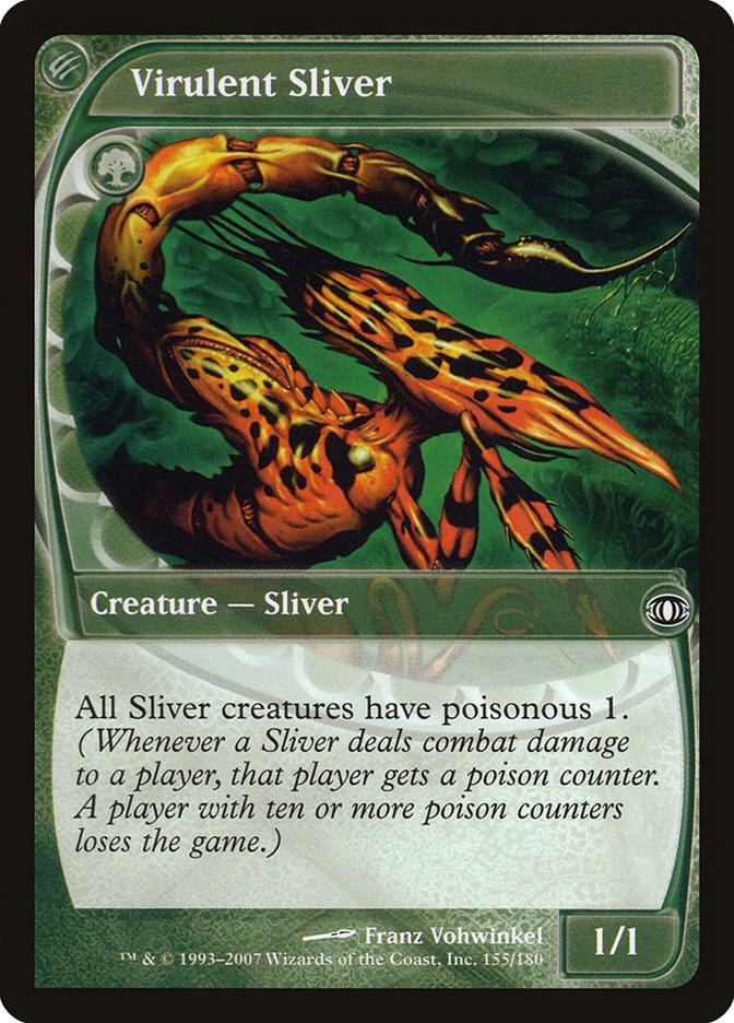 Virulent Sliver [Future Sight] 155