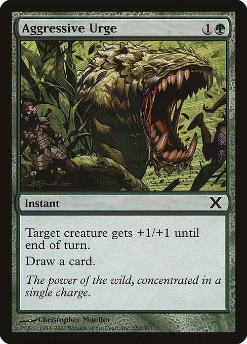 Aggressive Urge [10th Edition] 250