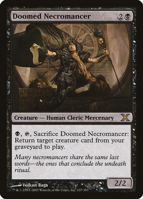Doomed Necromancer [10th Edition] 137