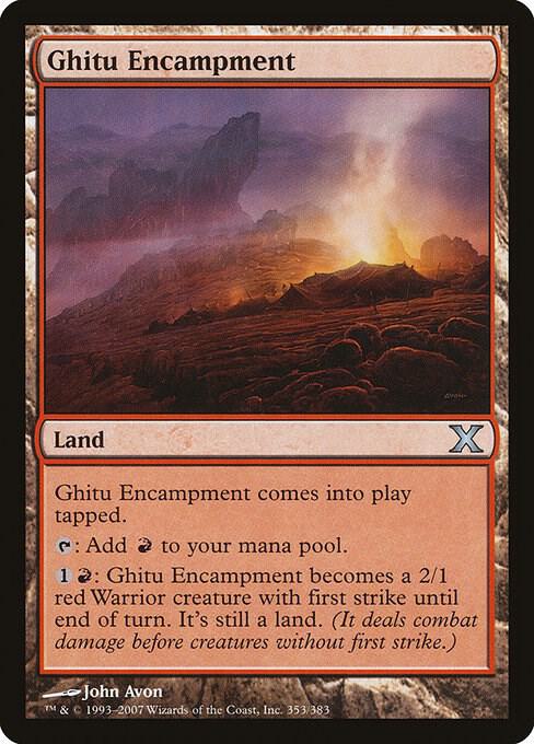 Ghitu Encampment [10th Edition] 353