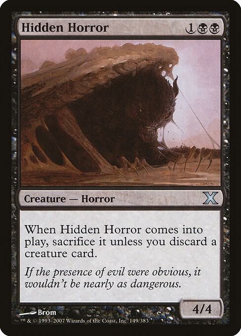 Hidden Horror [10th Edition] 149