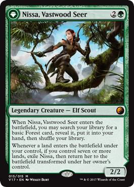 Nissa, Vastwood Seer [From the Vault: Transform] 15