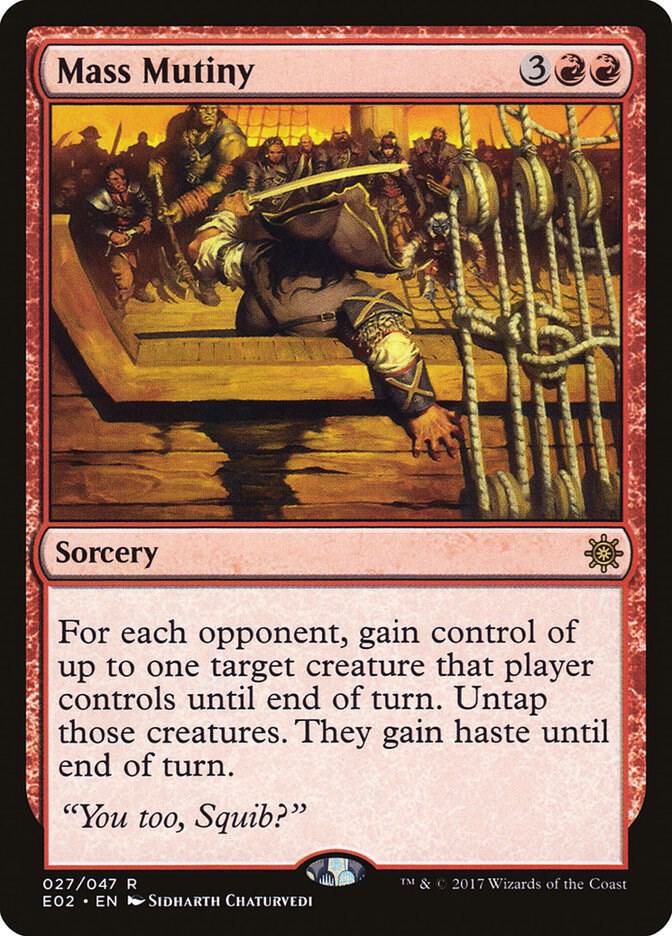 Mass Mutiny [Explorers of Ixalan] 27