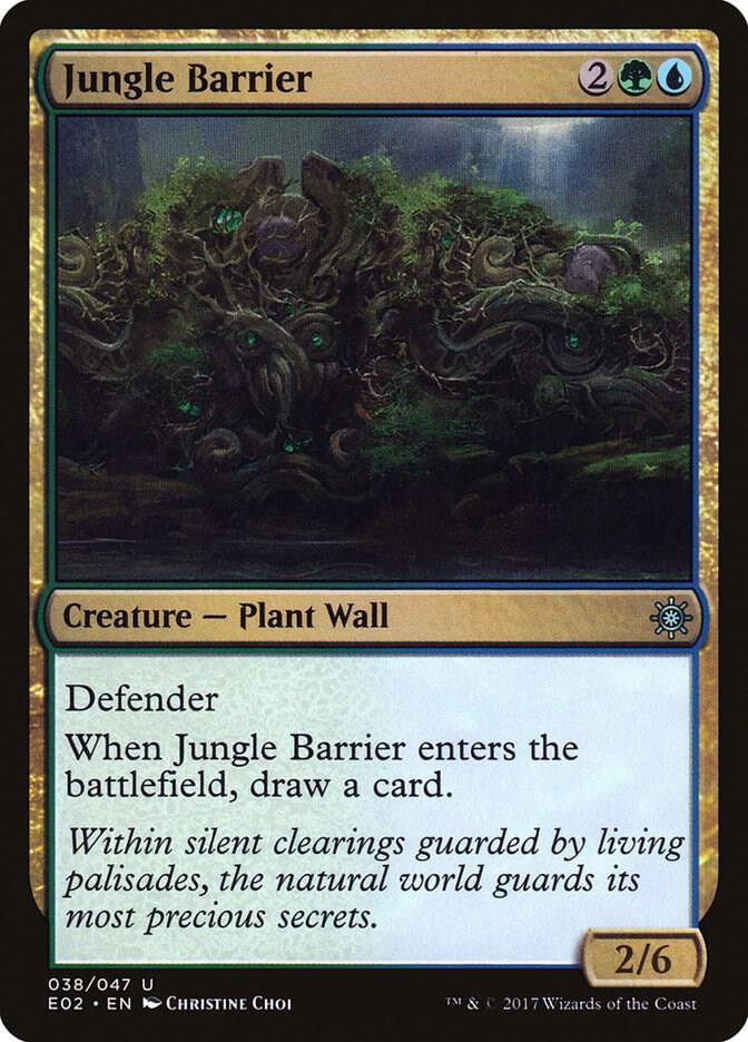 Jungle Barrier [Explorers of Ixalan] 38