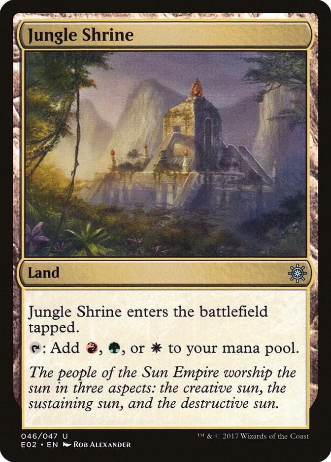 Jungle Shrine [Explorers of Ixalan] 46