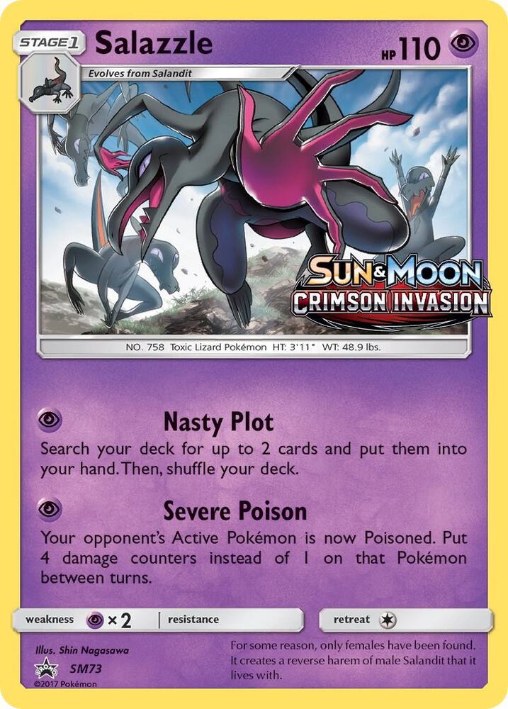 Salazzle - SM73 (Prerelease) [SM Promos] SM73