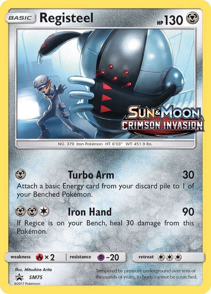 Registeel - SM75 (Prerelease) [SM Promos] SM75