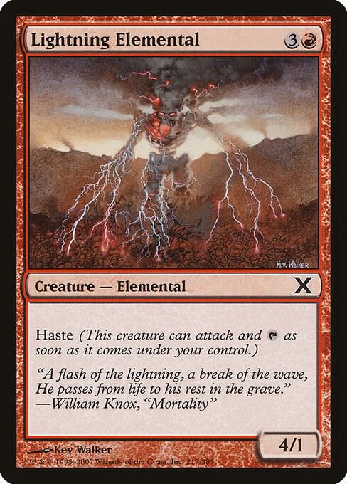 Lightning Elemental [10th Edition] 217