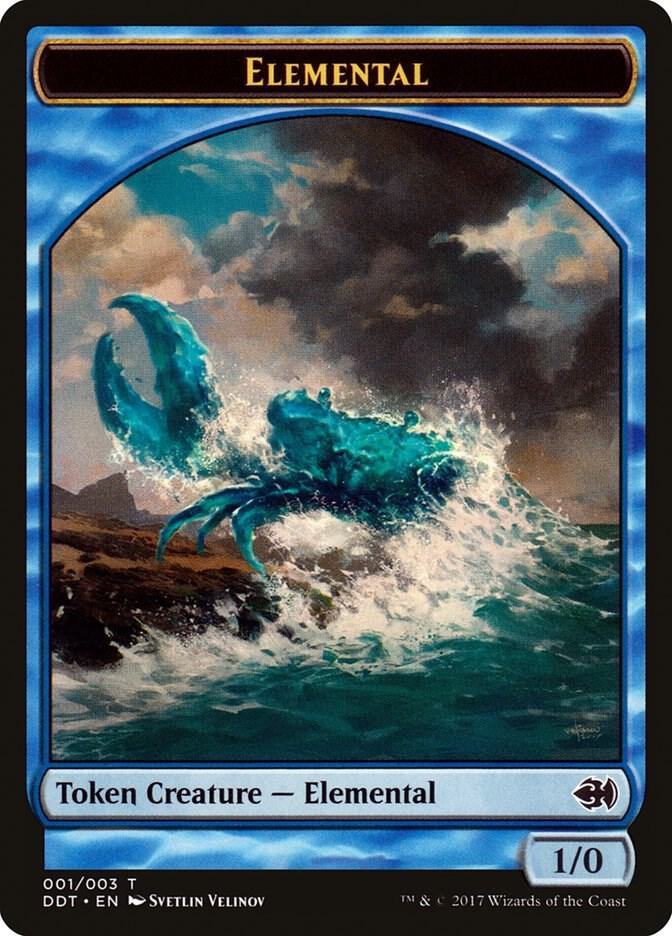 Elemental Token [Duel Decks: Merfolk vs. Goblins] 1
