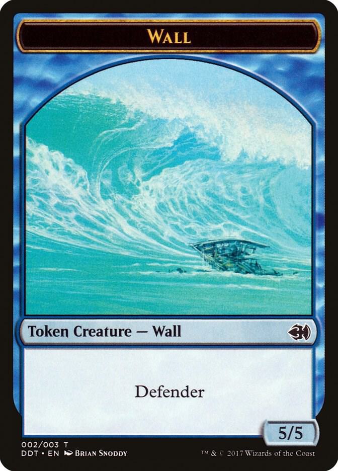 Wall Token [Duel Decks: Merfolk vs. Goblins] 2