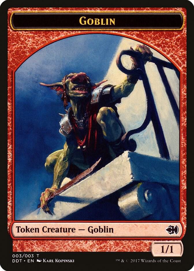 Goblin Token [Duel Decks: Merfolk vs. Goblins] 3