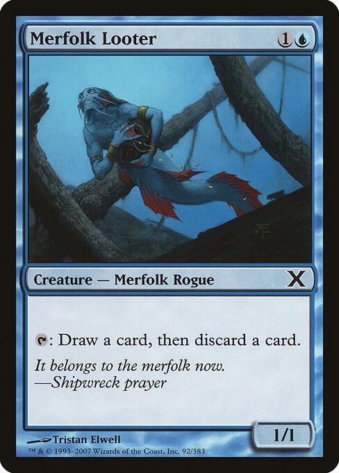 Merfolk Looter [10th Edition] 92