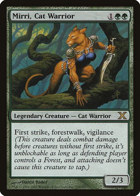 Mirri, Cat Warrior [10th Edition] 279