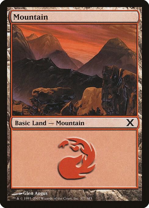 Mountain (377) [10th Edition] 377