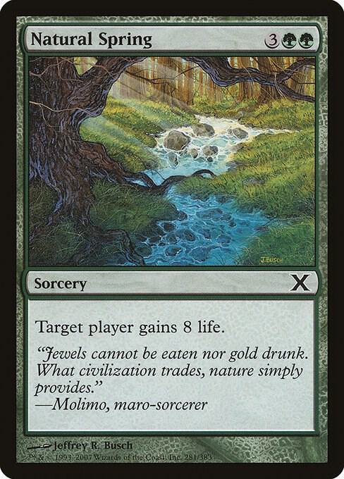 Natural Spring [10th Edition] 281