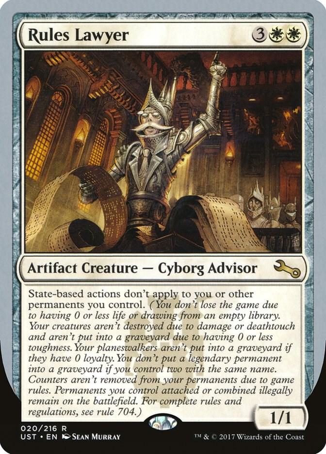 Rules Lawyer [Unstable] 20