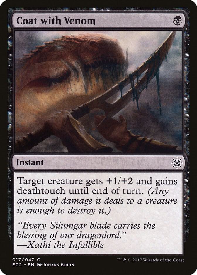 Coat with Venom [Explorers of Ixalan] 17