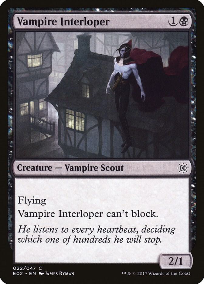 Vampire Interloper [Explorers of Ixalan] 22