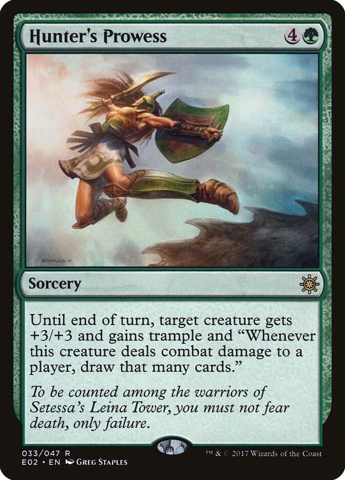 Hunter's Prowess [Explorers of Ixalan] 33