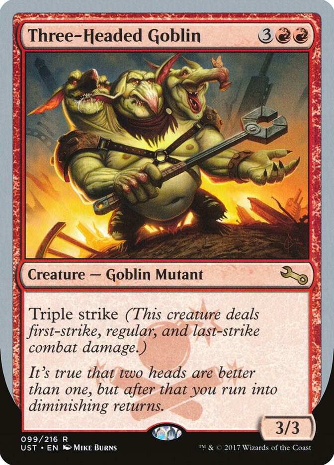 Three-Headed Goblin [Unstable] 99