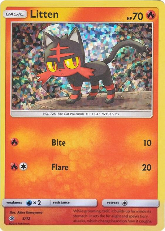 Litten - 3/12 [McDonald's Promos 2017] 003/012