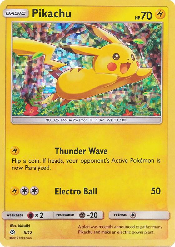 Pikachu - 5/12 [McDonald's Promos 2017] 005/012