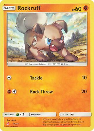 Rockruff (#29) [SM Trainer Kit: Lycanroc & Alolan Raichu] 29/30