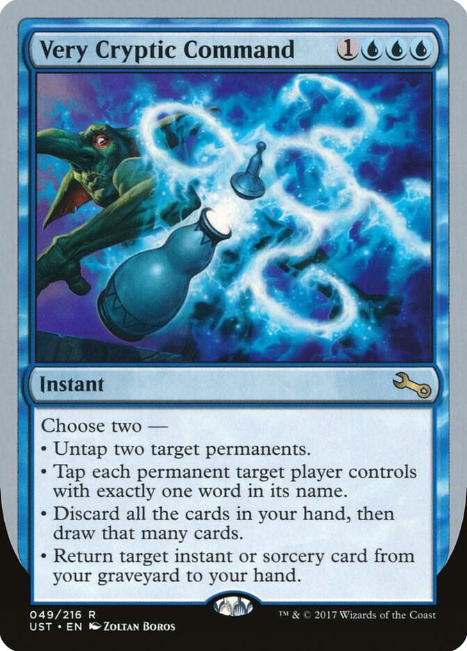 Very Cryptic Command (B) [Unstable] 49