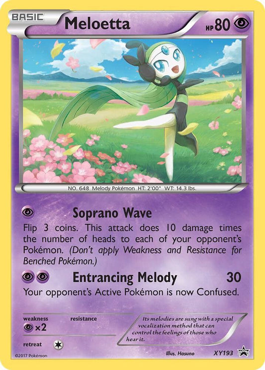 Meloetta - XY193 [XY Promos] XY193