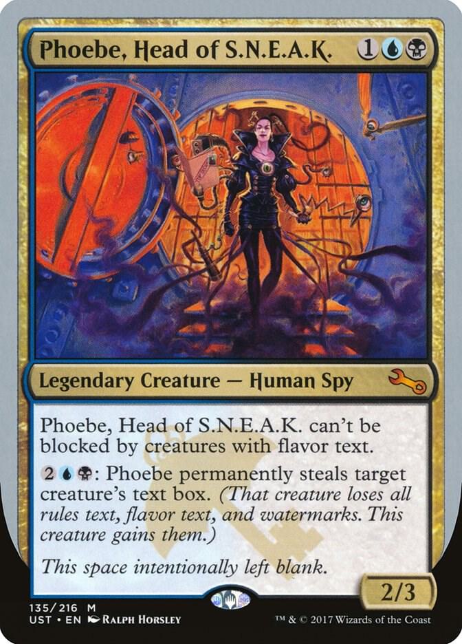 Phoebe, Head of S.N.E.A.K. [Unstable] 135