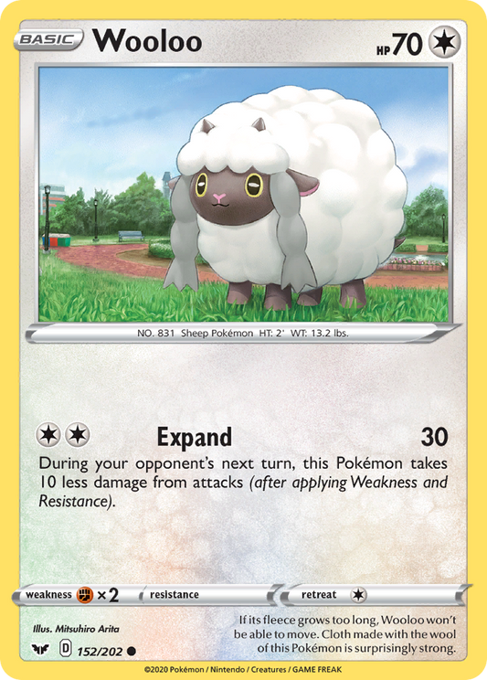 Wooloo - 152/202 Sword & Shield