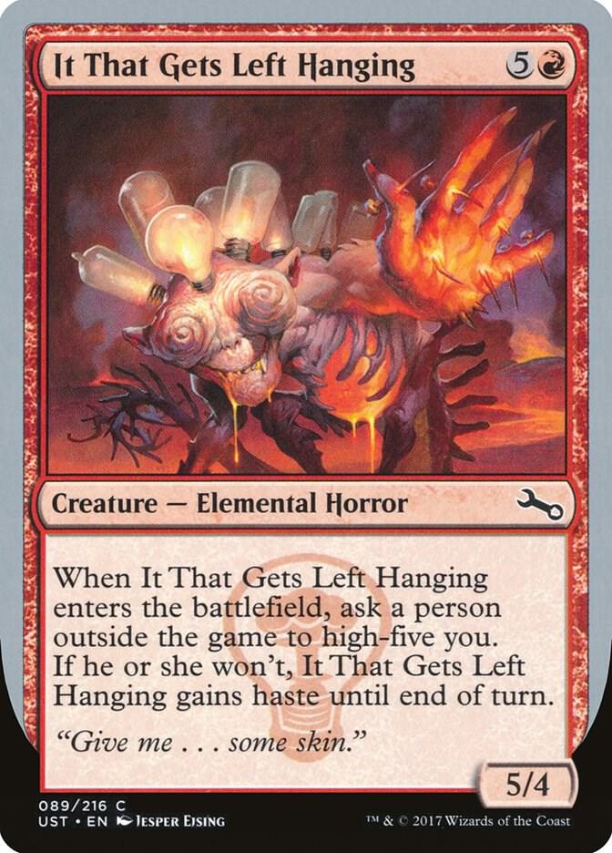 It That Gets Left Hanging [Unstable] 89