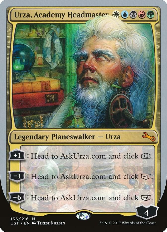 Urza, Academy Headmaster [Unstable] 136