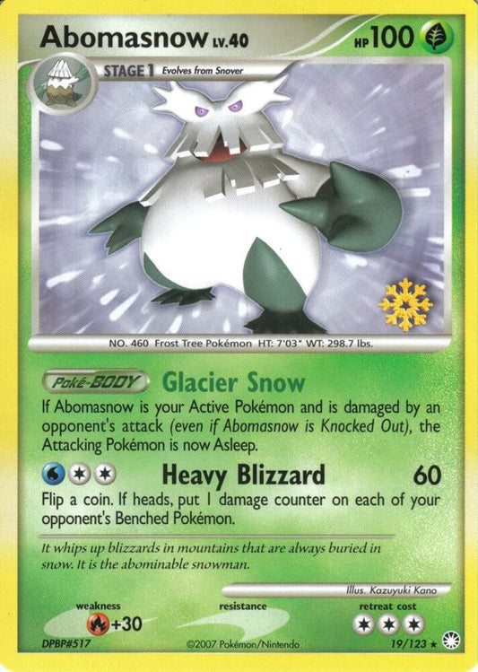 Abomasnow - 19/123 [Countdown Calendar Promos] 019/123