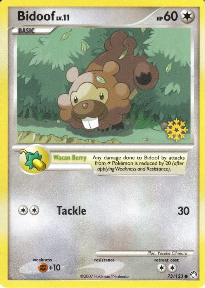 Bidoof - 73/123 [Countdown Calendar Promos] 073/123