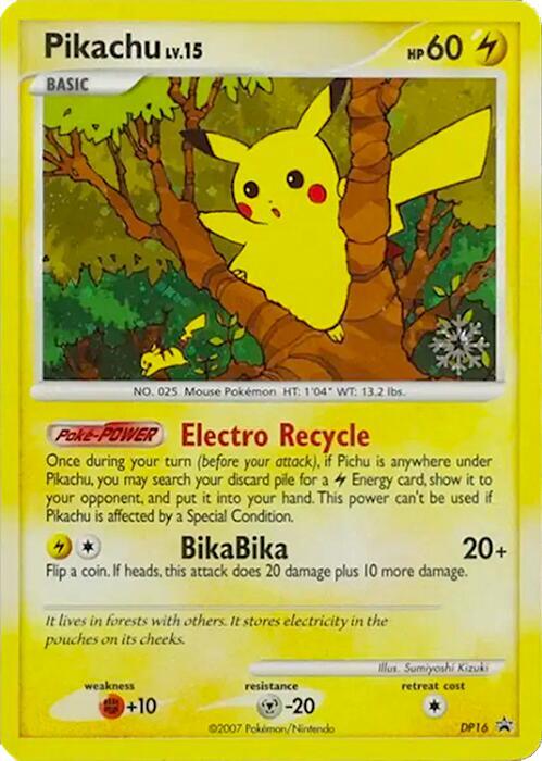 Pikachu - DP16 [Countdown Calendar Promos] DP16
