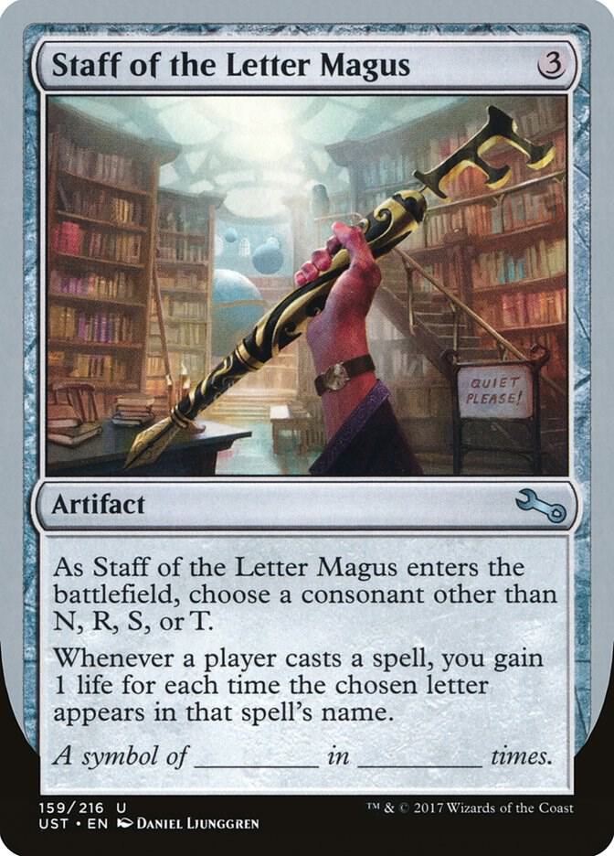 Staff of the Letter Magus [Unstable] 159