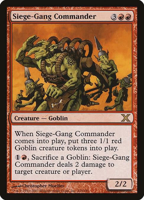 Siege-Gang Commander [10th Edition] 234