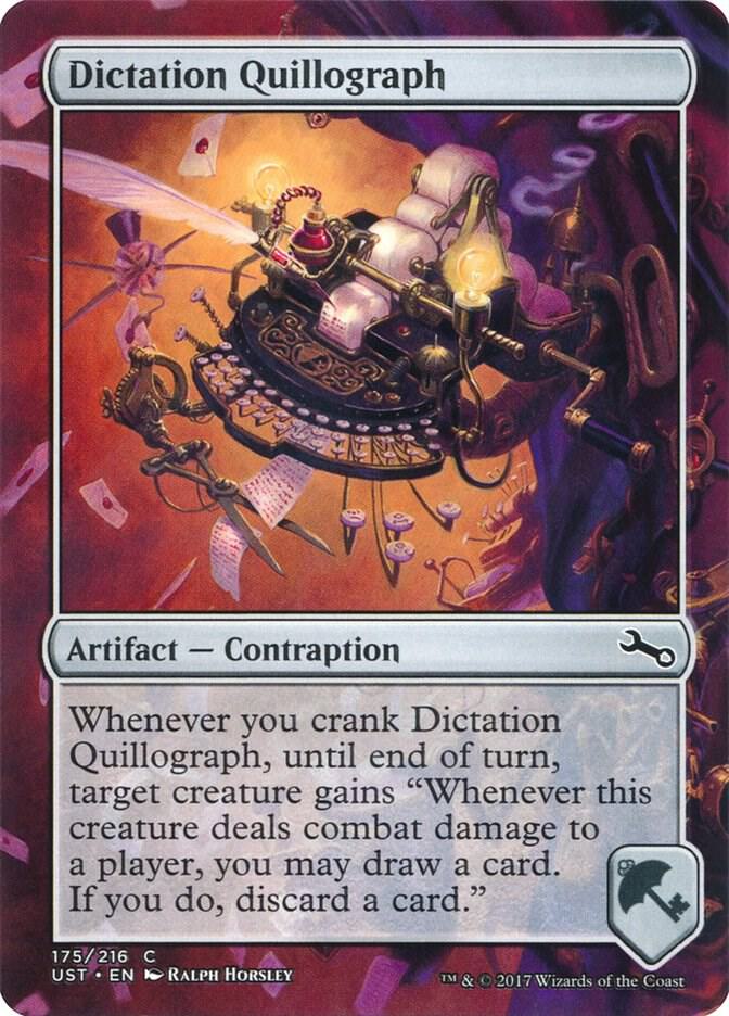 Dictation Quillograph [Unstable] 175