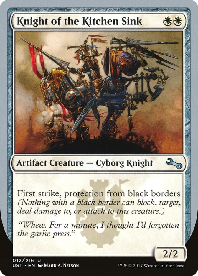 Knight of the Kitchen Sink (A) [Unstable] 12