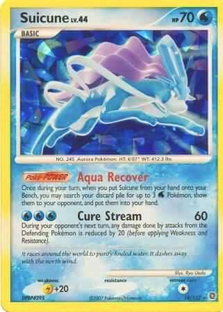 Suicune - 19/132 (Cracked Ice Holo) [Miscellaneous Cards & Products] 019/132