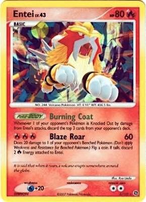 Entei - 4/132 (Cracked Ice Holo) [Miscellaneous Cards & Products] 004/132