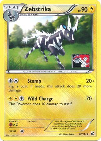 Zebstrika - 42/114 (League Promo) [League & Championship Cards] 042/114