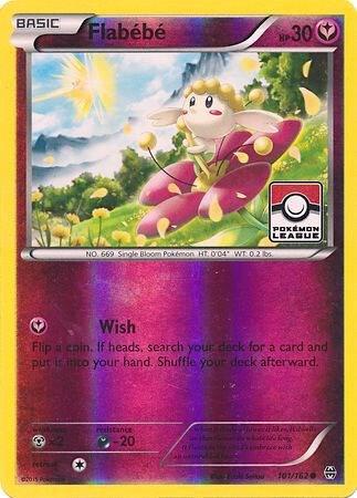 Flabebe - 101/162 (Pokemon League) [League & Championship Cards] 101/162